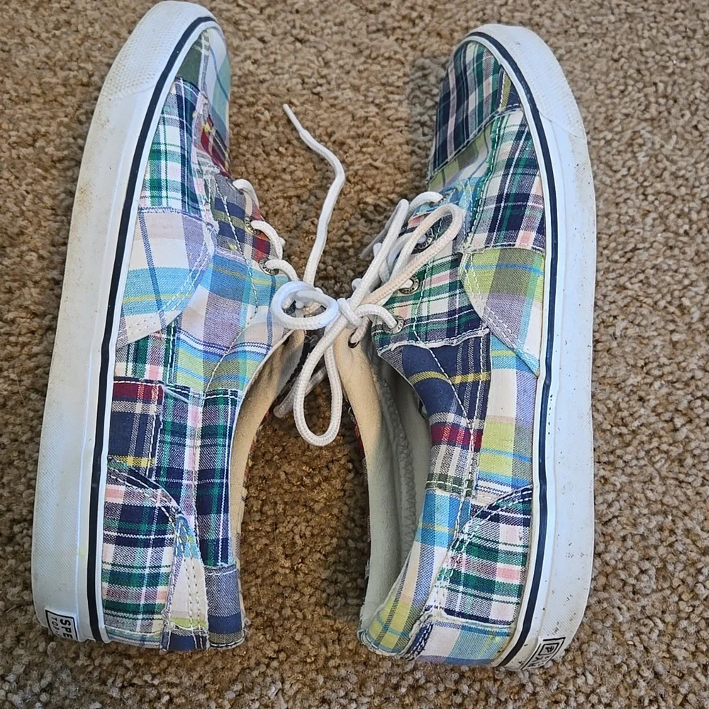 Plaid Sperry Top-Sider Women's 9M - Picture 6 of 7